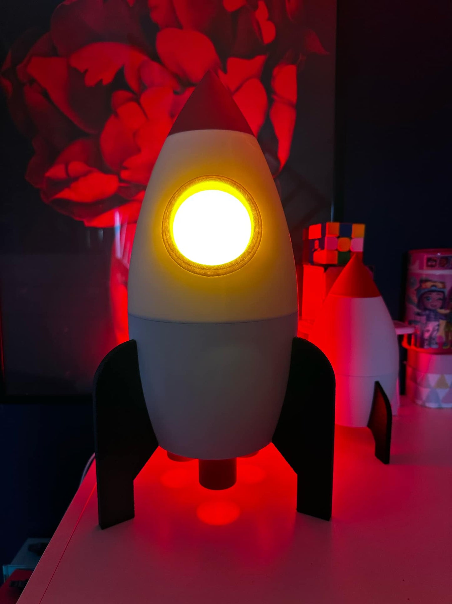 Uwaga Rakieta Lampka Ozdobna