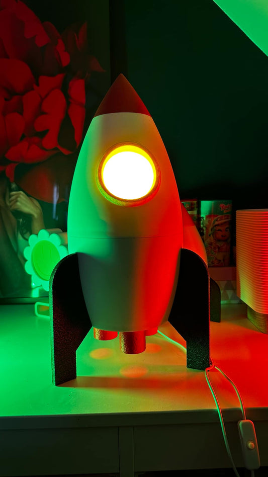 Uwaga Rakieta Lampka Ozdobna